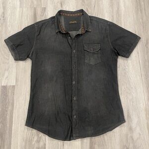 Louis Vuitton Charcoal Button Down Shirt